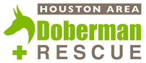 Logo for Houston Area Doberman Rescue